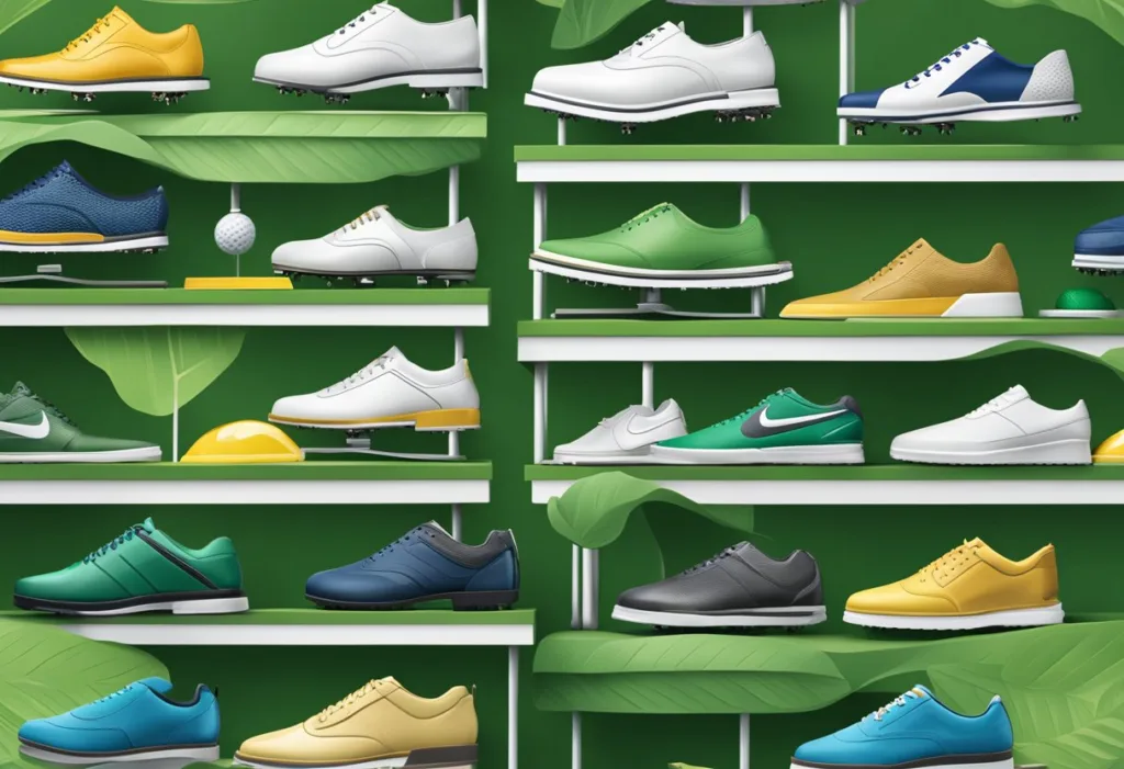 Top brands for the best walking golf shoes